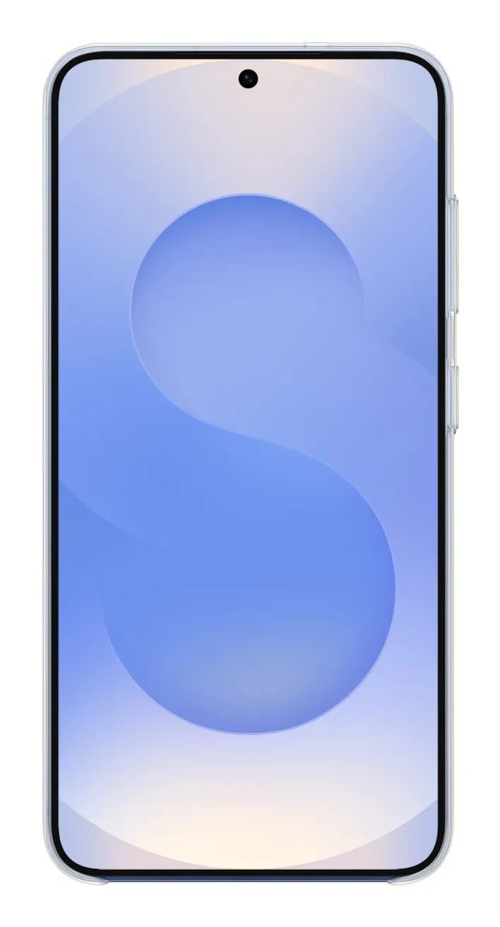 Samsung Galaxy S25 Standing Grip Case, Black/Blue