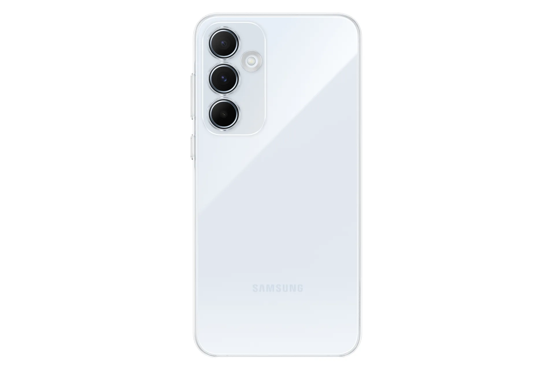 Samsung Galaxy A55 Clear Case -suojakuori, Läpinäkyvä