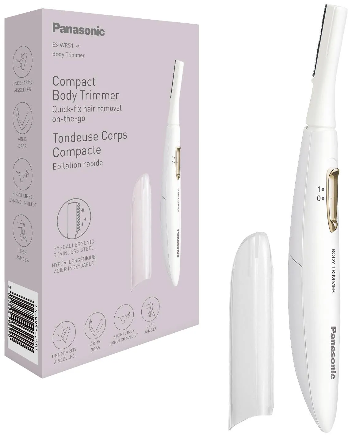 Panasonic ES-WR51-P503 Compact Body - trimmeri, valkoinen