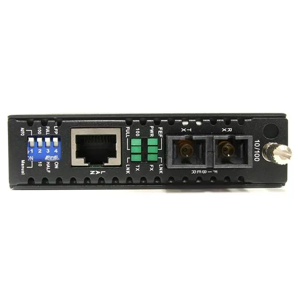 ETHERNET SM FIBER CONVERTER SC