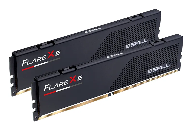 G.Skill 128GB (2 x 64 GB) DDR5 6000MHz CL36 1.25V Flare X5 Black