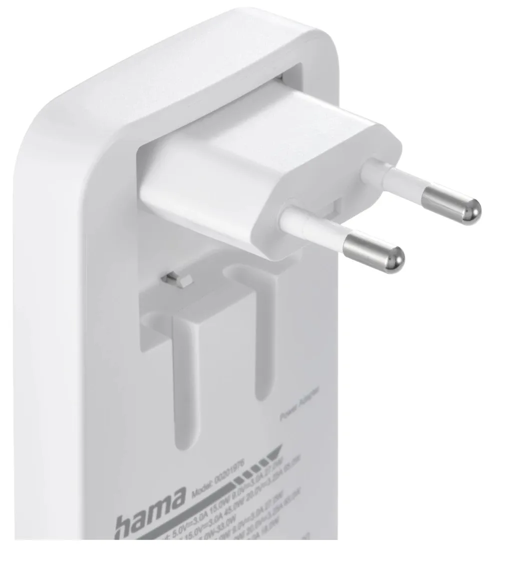 Hama HA-00125144 65W - wall charger, White