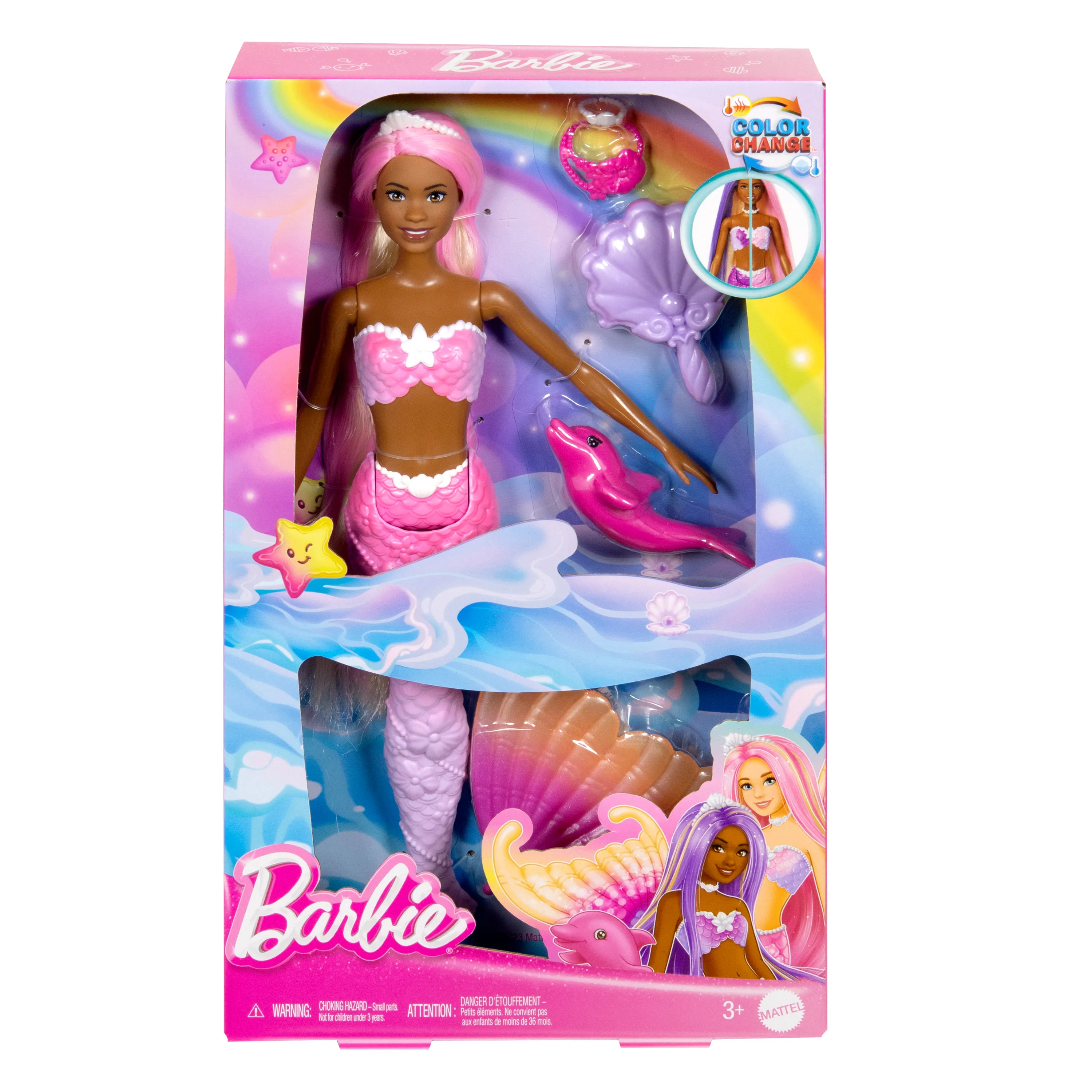 Mattel Barbie Dreamtopia Mermaid Doll 2 (Color Changing)