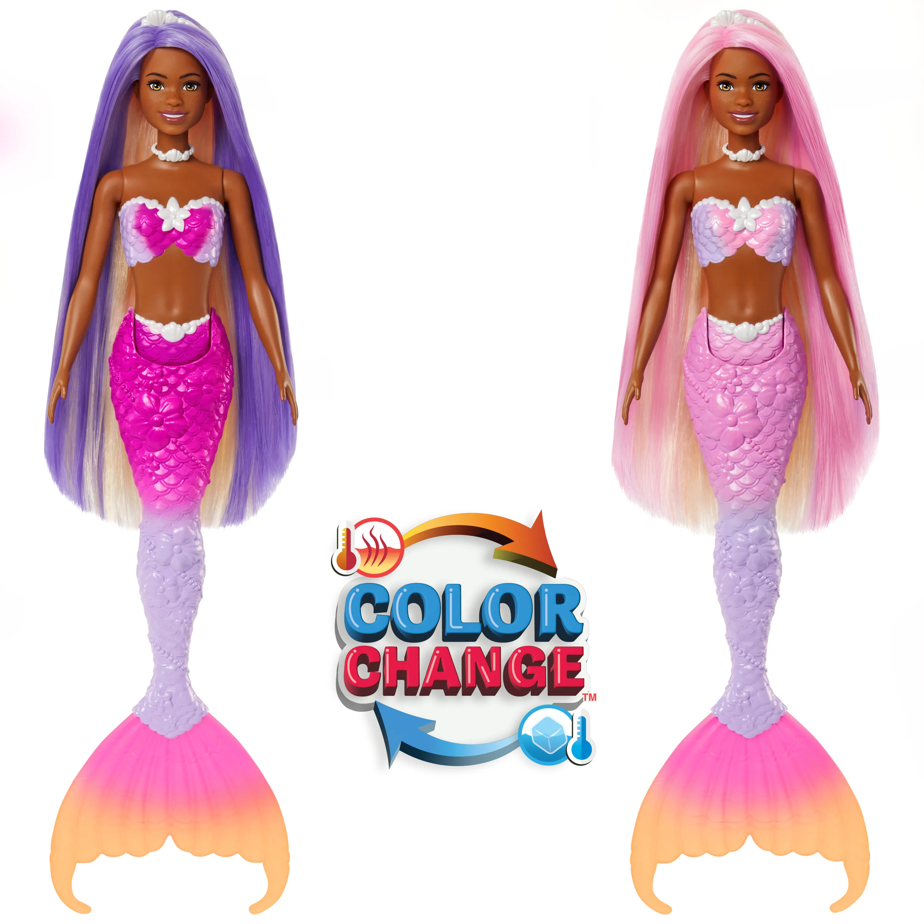 Mattel Barbie Dreamtopia Mermaid Doll 2 (Color Changing)