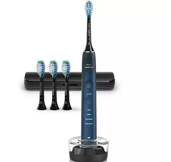 Philips Sonicare DiamondClean 9000 Series HX9911/89 Special Edition Electric Toothbrush, Aquamarine (glossy gradient)