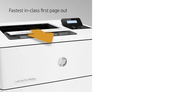 HP LaserJet Pro M501dnE Duplex, LAN, A4 - monolaserskrivare