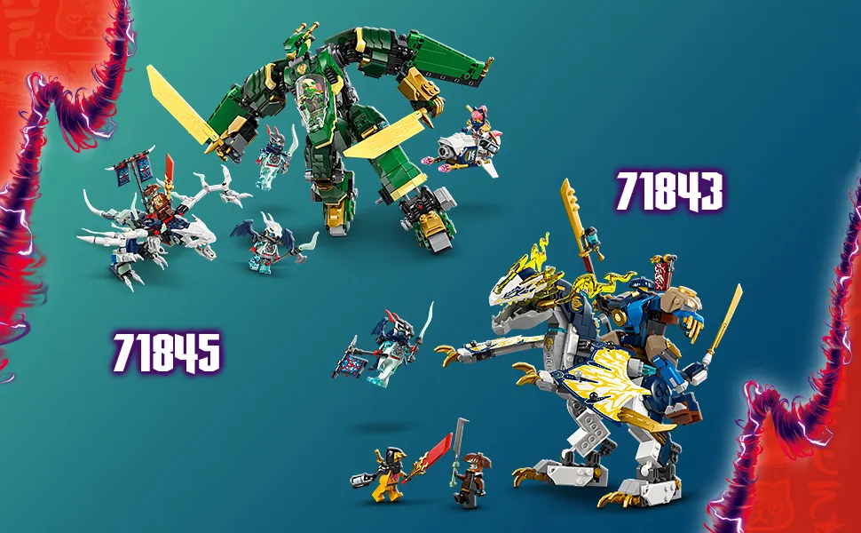 LEGO NINJAGO Lloyd's Jet-Mech 71845