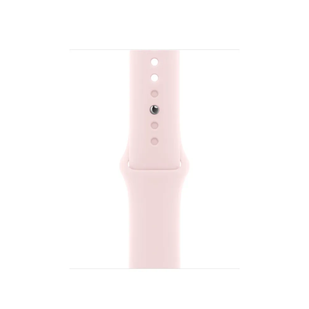 Apple Watch 41 mm - sportband, Ljusrosa, M/L