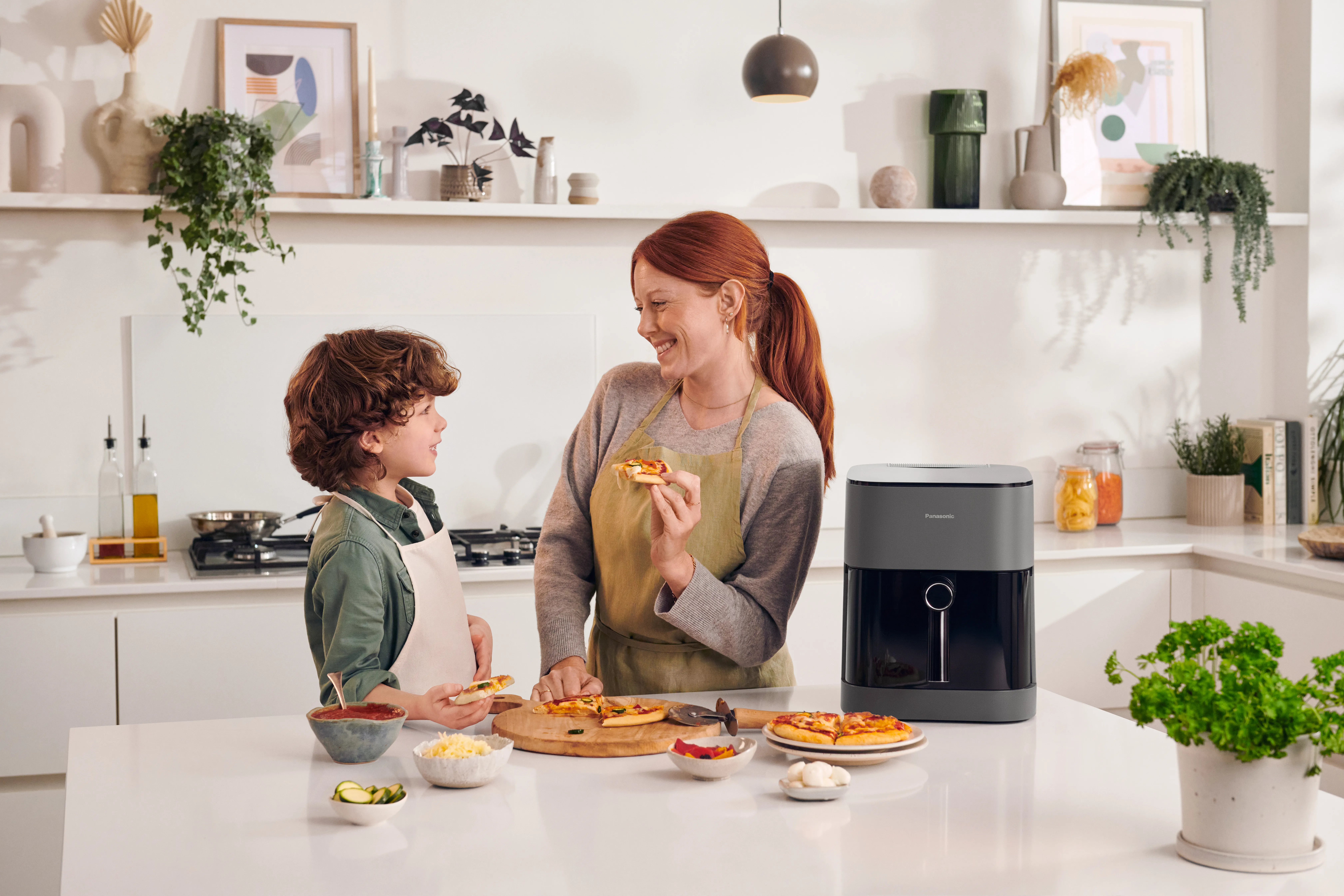 Panasonic NF-CC500SXE Touch - airfryer, Black, 5l