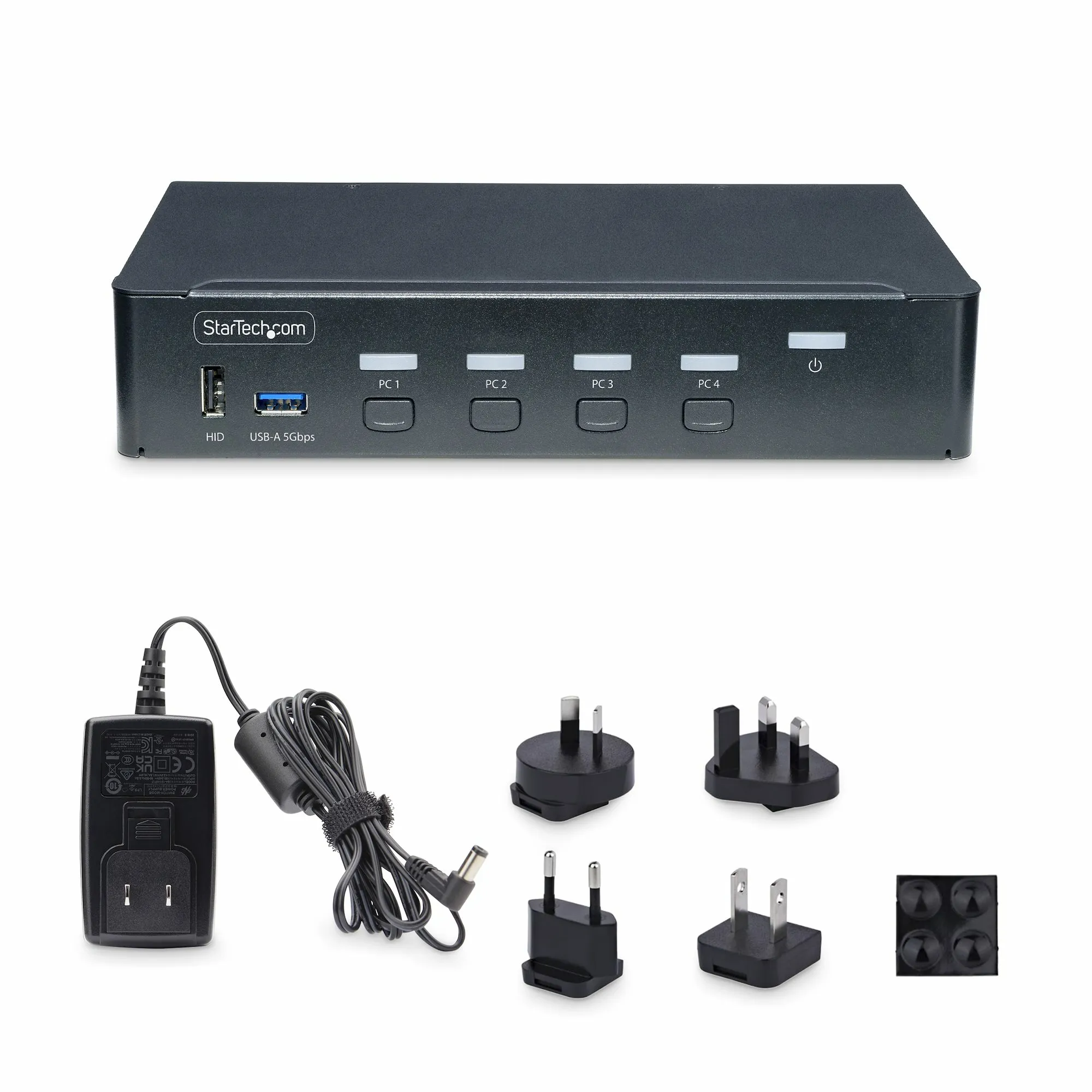 Startech 4-Port DisplayPort KVM Switch 4K 60Hz