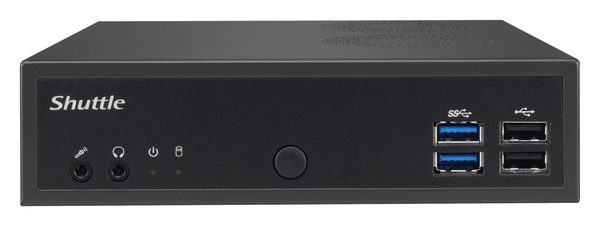 Shuttle XPC Slim Barebone, Intel i5-7200U, HD 620 Graphics, UHD, M.2,