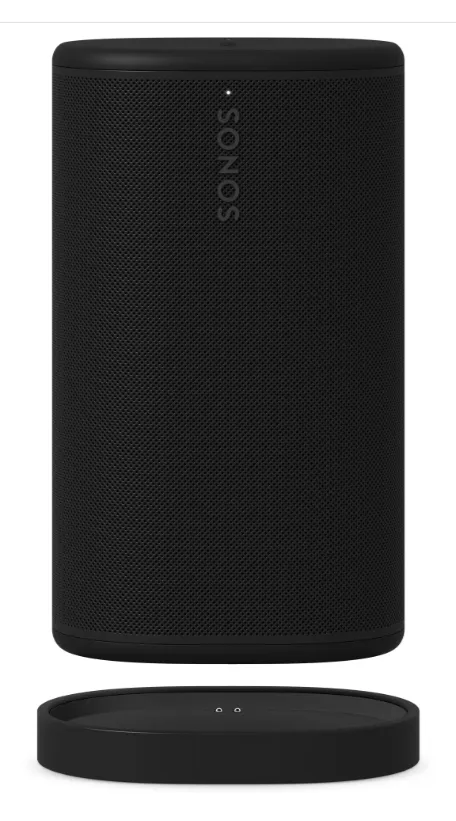 SONOS Play 2.0 langallinen, Wi-Fi, Bluetooth kannettava kaiutin, musta
