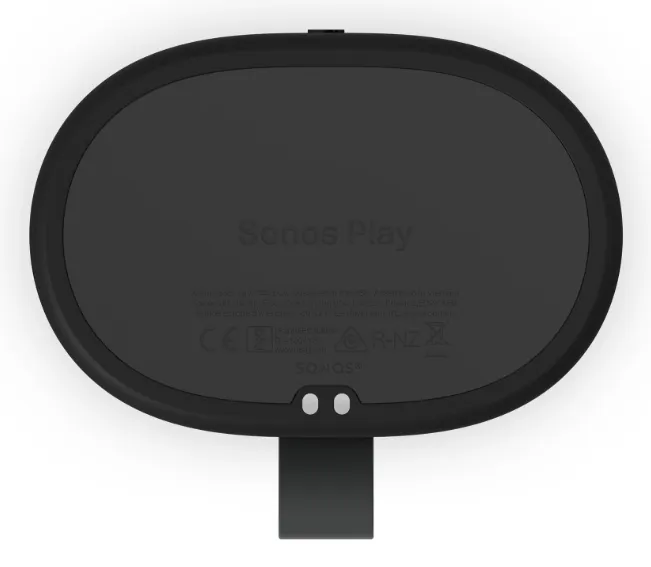 SONOS Play 2.0 langallinen, Wi-Fi, Bluetooth kannettava kaiutin, musta