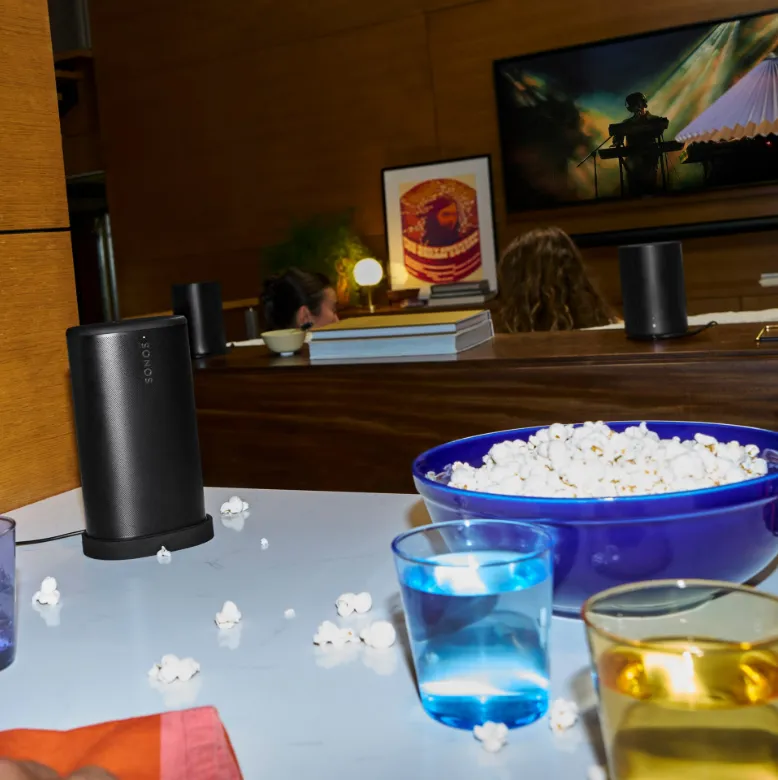 SONOS Play 2.0 langallinen, Wi-Fi, Bluetooth kannettava kaiutin, musta