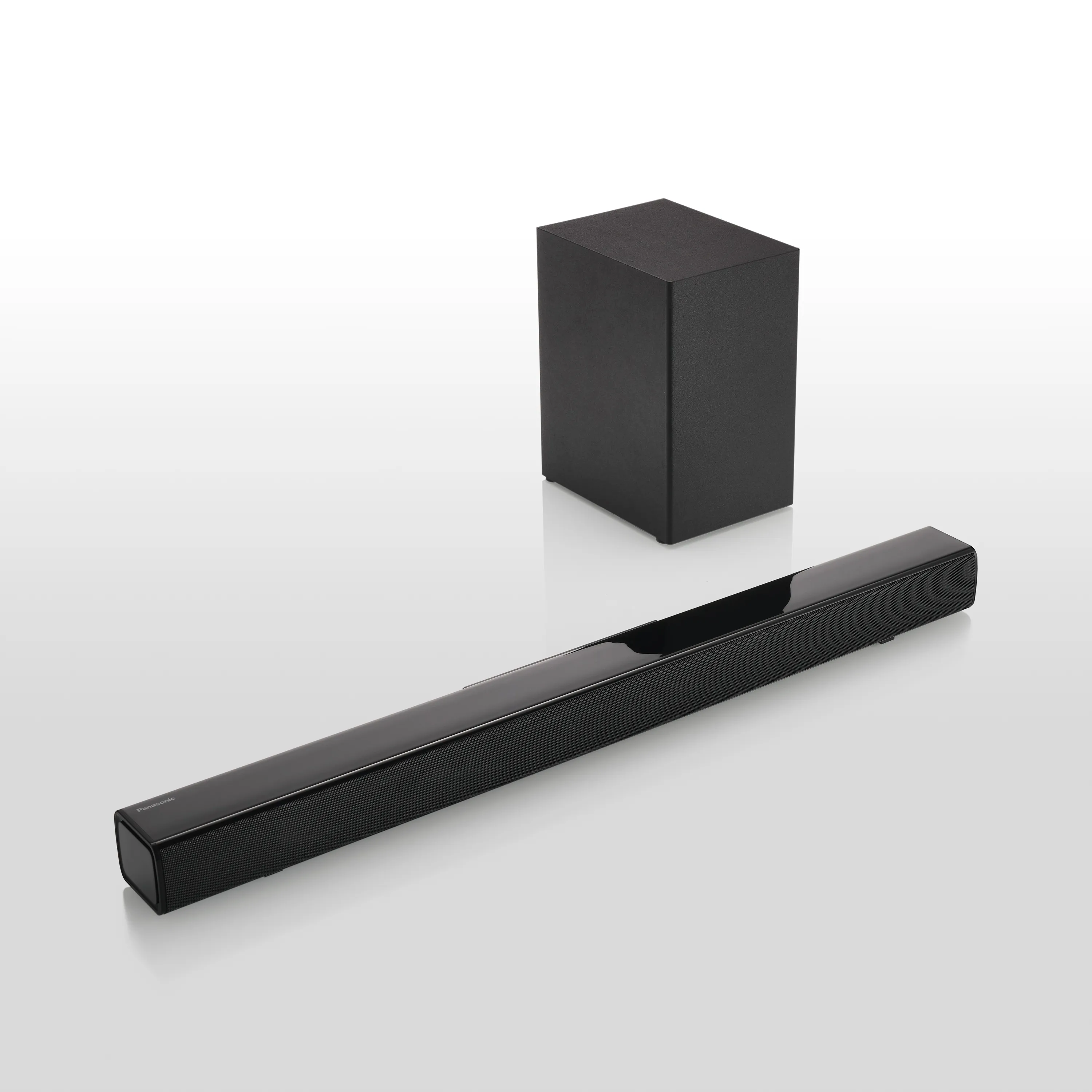 Panasonic SC-HTB150EGK 2.1 soundbar system, med tr&aring;dl&ouml;s subwoofer, svart
