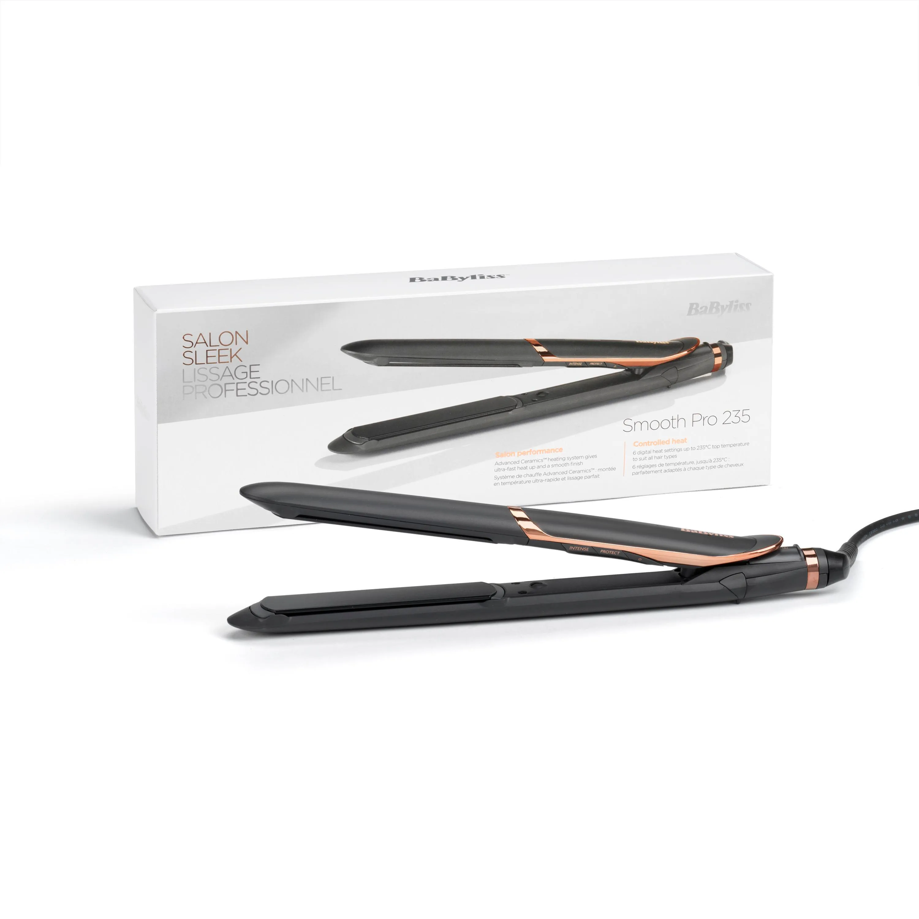BaByliss Smooth Pro 235 - hair straightener