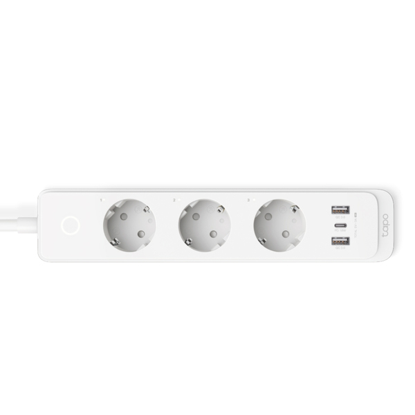 TP-Link Tapo P300 - smart outlet, 3x plug, 2x USB-A, 1x USB-C, Wi-Fi, HomeKit