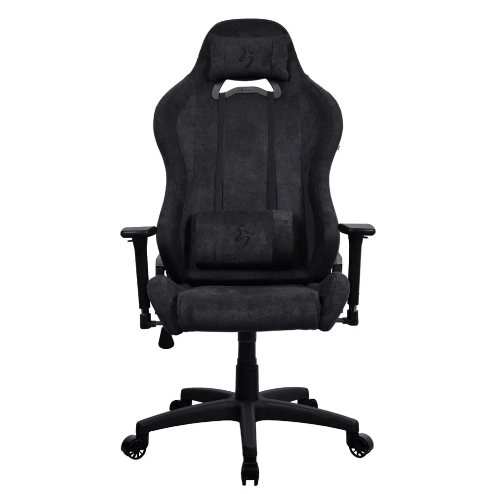 Arozzi Torretta Soft Fabric -pelituoli, Pure Black