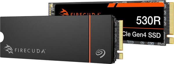 Seagate FireCuda 530R 1TB, NVMe PCIe 4.0 M.2 Heatsink - SSD