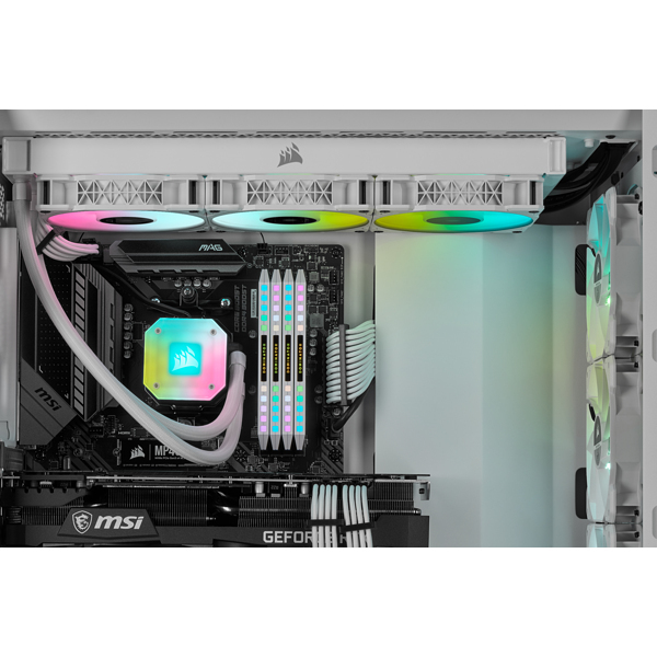 Corsair iCUE H150i Elite Capellix White 360mm - AiO liquid cooler