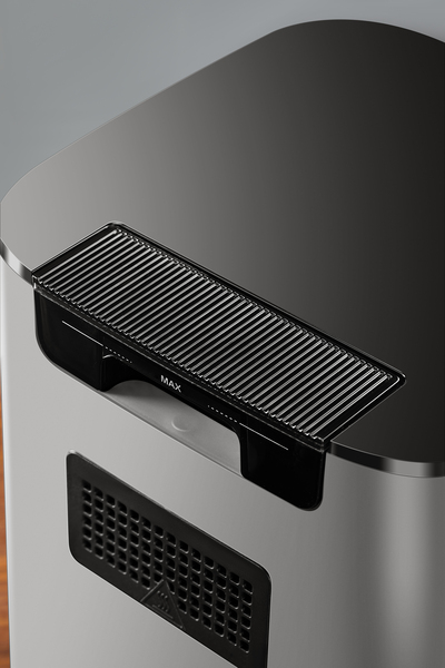 Panasonic Airfryer NF-CC500SXE Touch -kiertoilmakypsennin, Musta, 5l