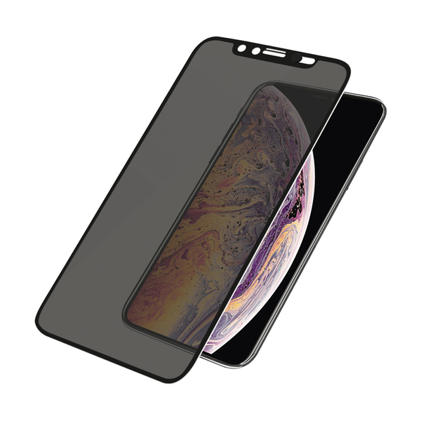 PanzerGlass iPhone X/XS (Cam Slider) - Screen Glass, Black