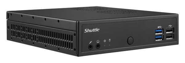 Shuttle XPC Slim Barebone, Intel i5-7200U, HD 620 Graphics, UHD, M.2,