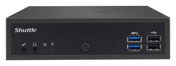 Shuttle XPC Slim Barebone, Intel i5-7200U, HD 620 Graphics, UHD, M.2,