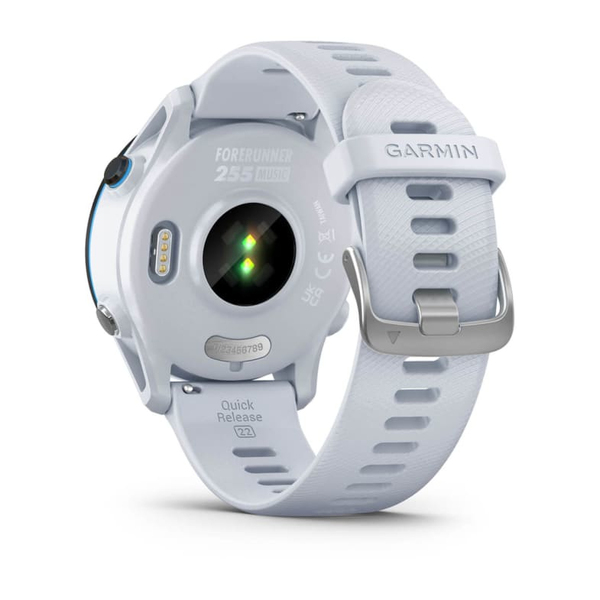 Garmin Forerunner 255 Music - träningsklocka, vit
