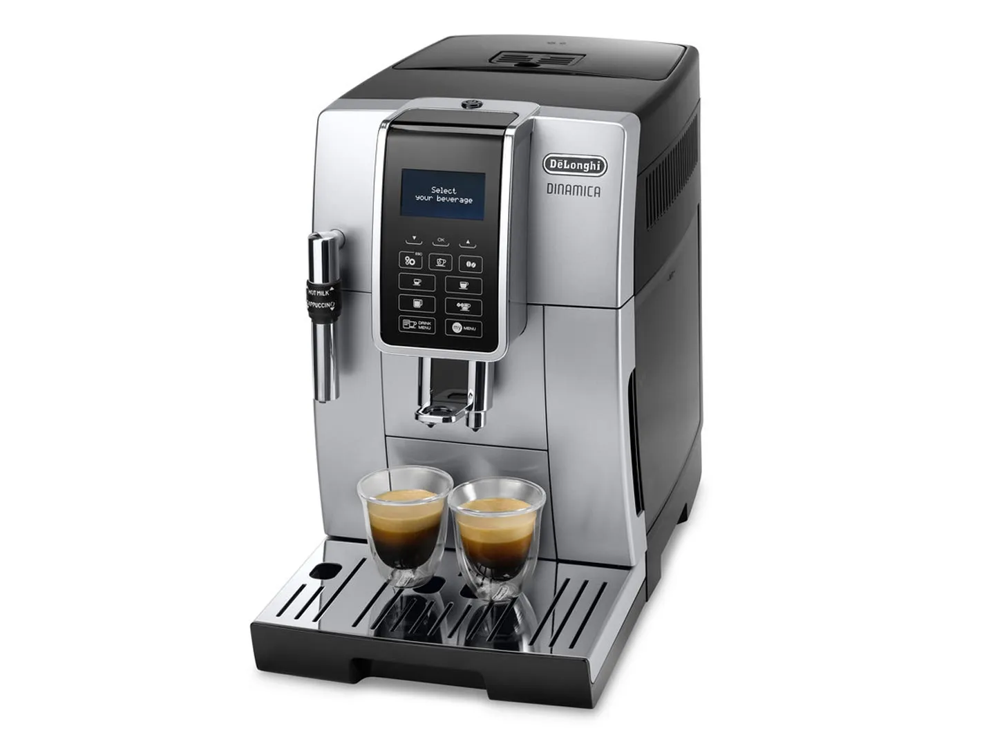 Delonghi Dinamica ECAM 350.35 - espressomaskin, Svart, Silver