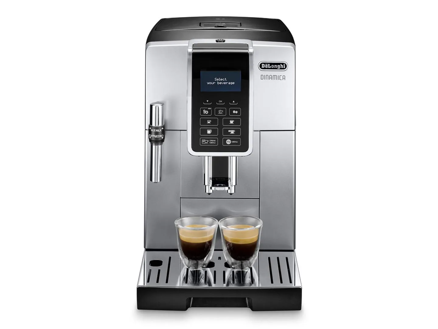Delonghi Dinamica ECAM 350.35 - espressomaskin, Svart, Silver