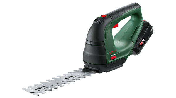 Bosch Advanced Shear 18V-10 Gr&aelig;sklipper/skrubber-kombi