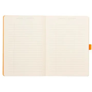 Rhodia Goalbook soft nacarat A5 dot ivory