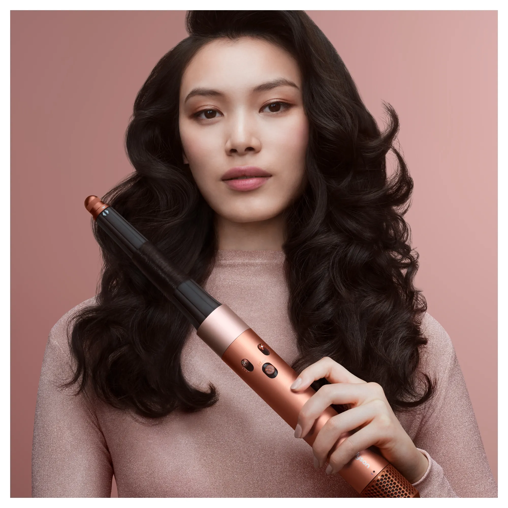 Dyson Airwrap i.d. multi-styler, svart, Rose Gold