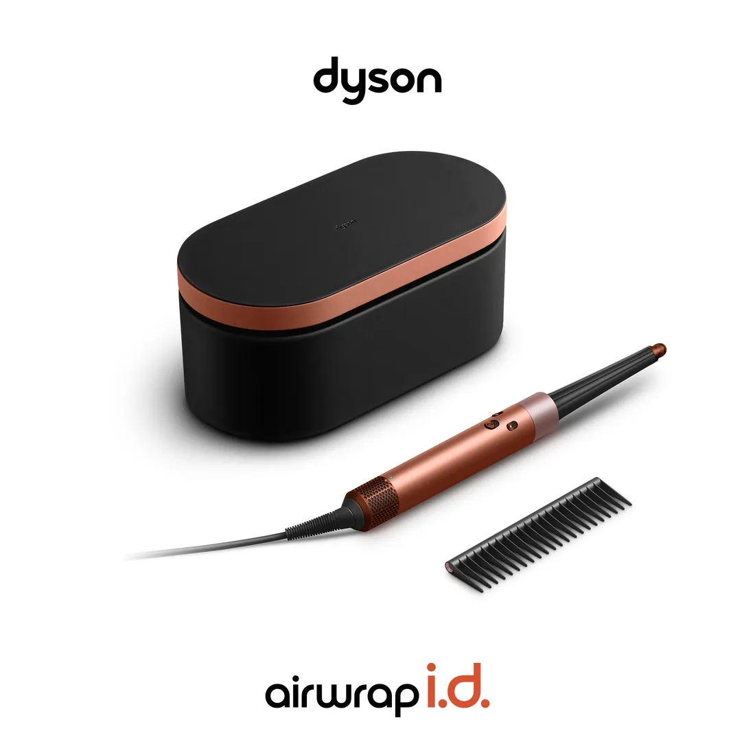 Dyson Airwrap i.d. multi-styler, svart, Rose Gold