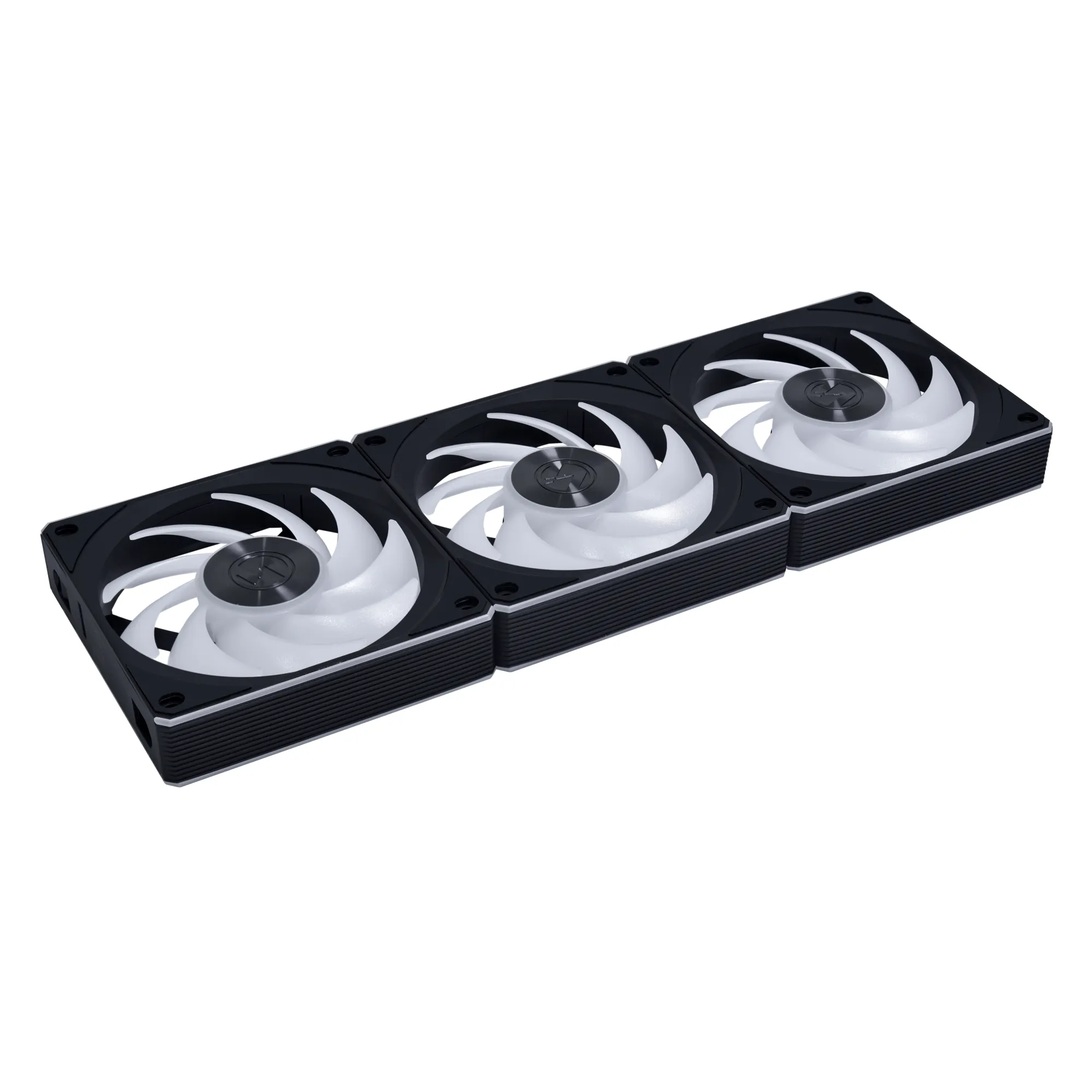 Lian Li UNI FAN CL Wireless PWM RGB Fan Kit, 120mm, Fluid Dynamic Bearing, 3-pack, Black