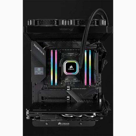 Corsair Vengeance RGB Pro SL 64 Gt (2 x 32 Gt) DDR4 3200MHz, CL16 -muisti, Musta