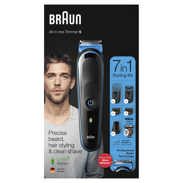Braun Partatrimmeri MGK 5245 + Gillette Fusion ProGlide