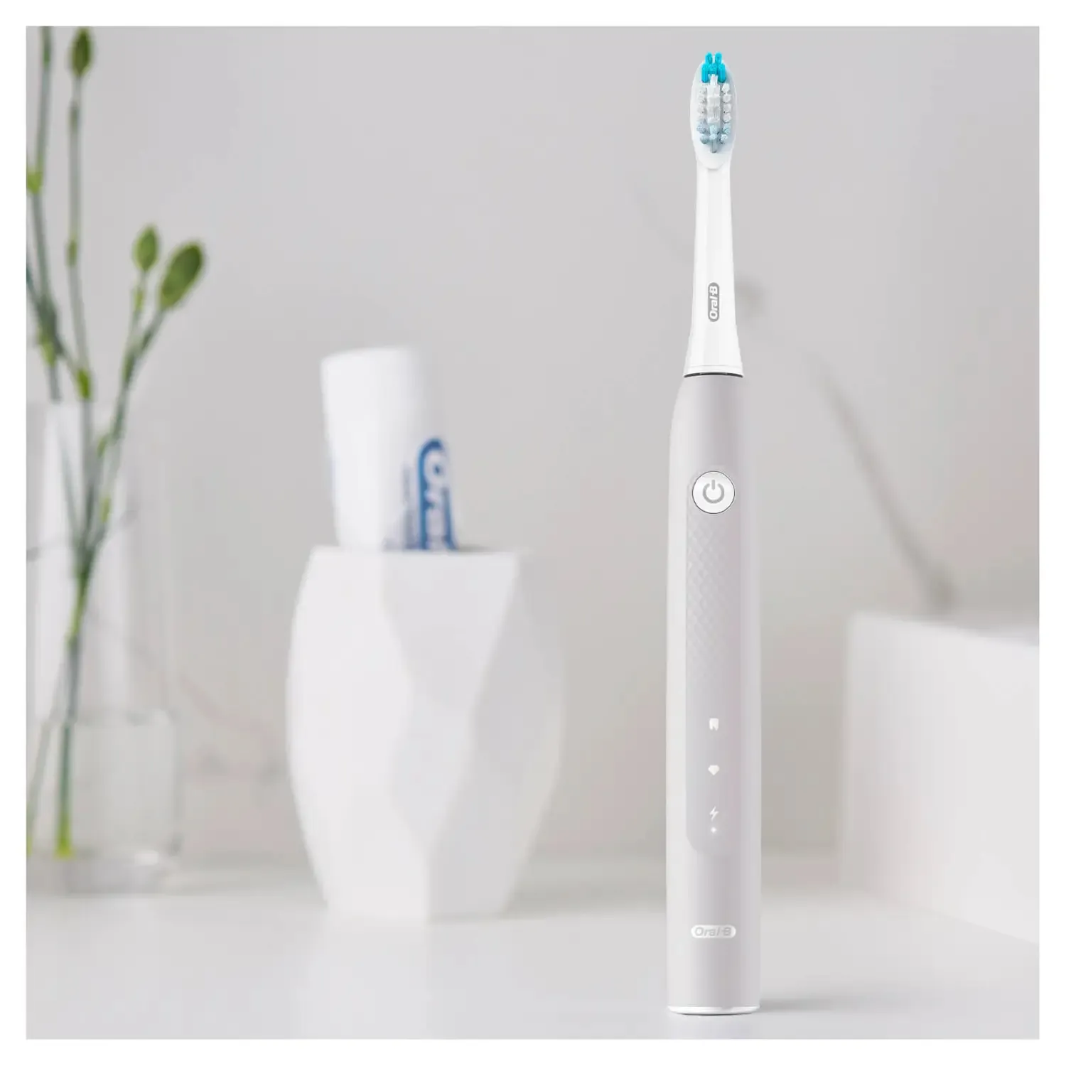 Oral-B Pulsonic Clean -vaihtoharjat, 2 kpl, valkoinen