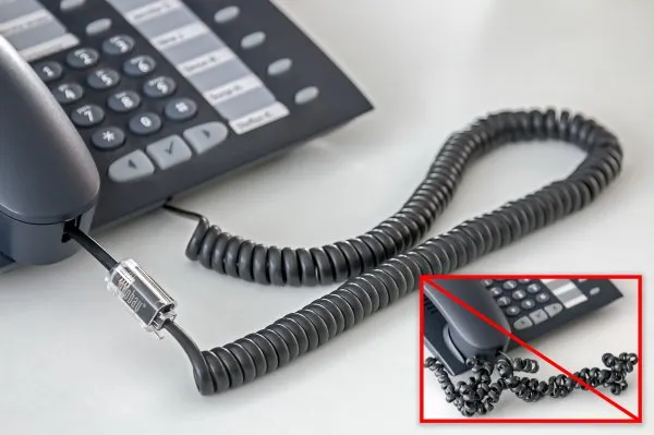 Goobay, Telephone Receiver Cable Untangler