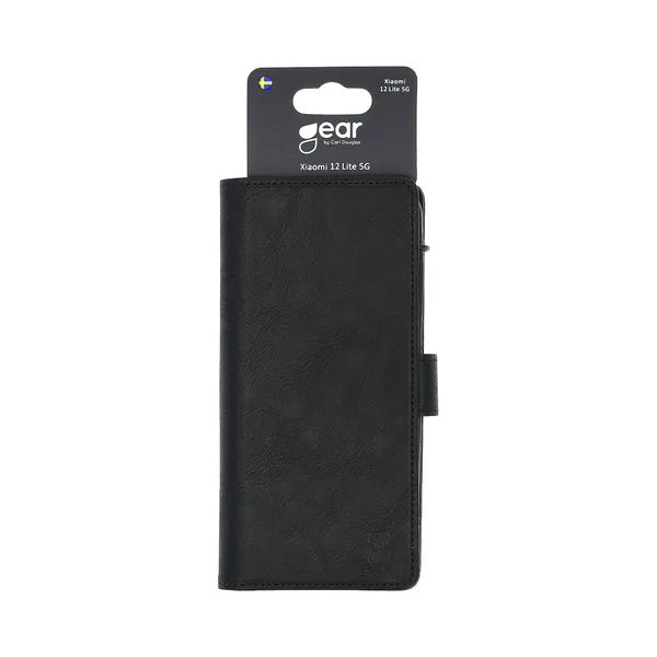 GEAR Wallet, Xiaomi 12 Lite - Wallet Case, Black