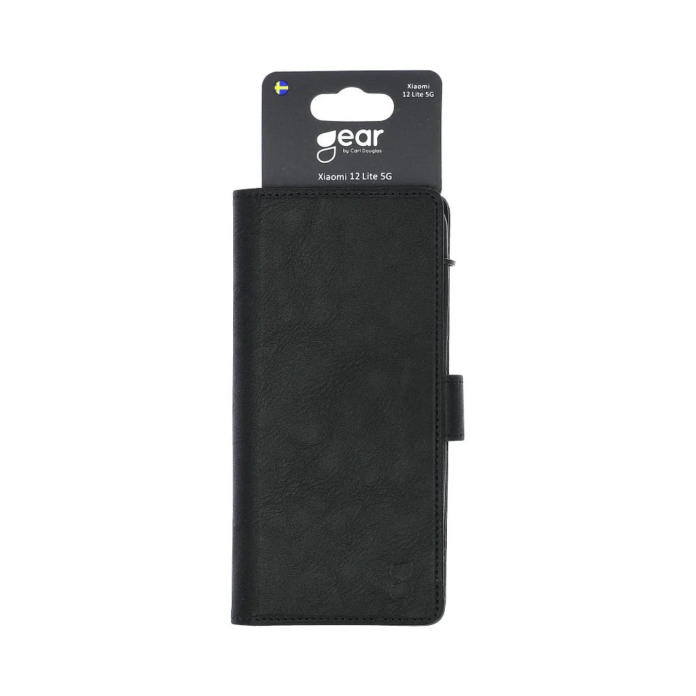 GEAR Wallet, Xiaomi 12 Lite - Wallet Case, Black