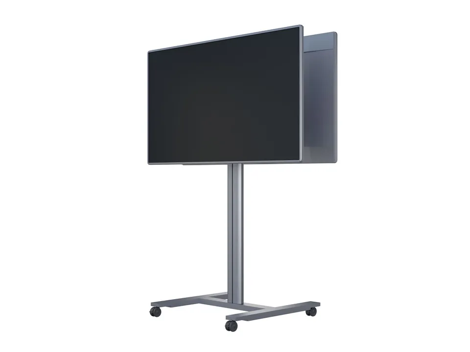 M Public Display Stand 180 HD Back to Back Silver