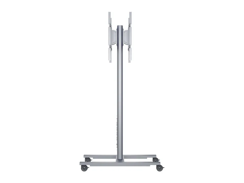 M Public Display Stand 180 HD Back to Back Silver