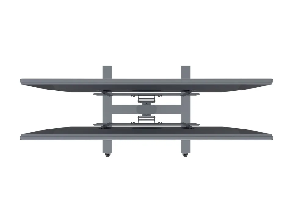 M Public Display Stand 180 HD Back to Back Silver