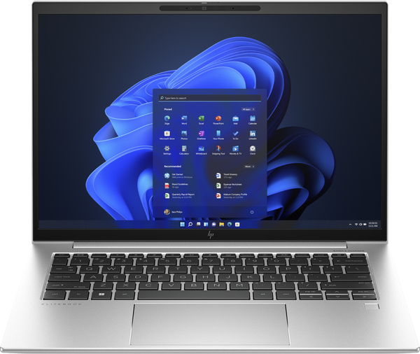 HP 14&quot; EliteBook 840 14 G10. Intel Core i7-1355U, 16 GB Ram, 512 GB SSD, Windows 11 Pro - b&auml;rbar dator, Silver