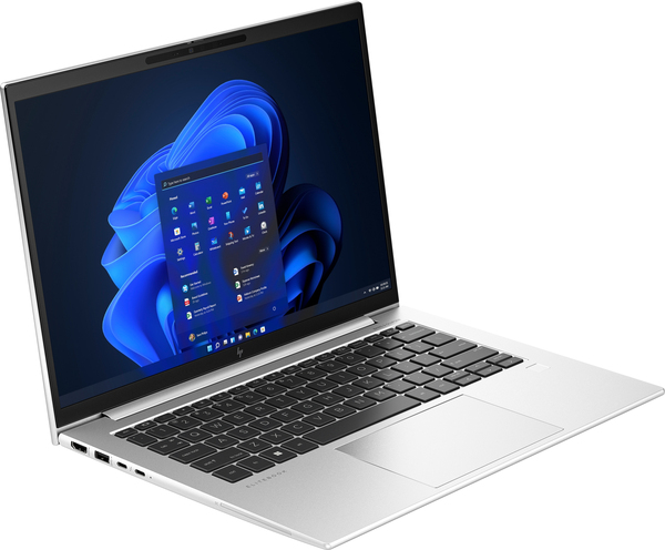 HP 14&quot; EliteBook 840 14 G10. Intel Core i7-1355U, 16 GB Ram, 512 GB SSD, Windows 11 Pro - b&auml;rbar dator, Silver