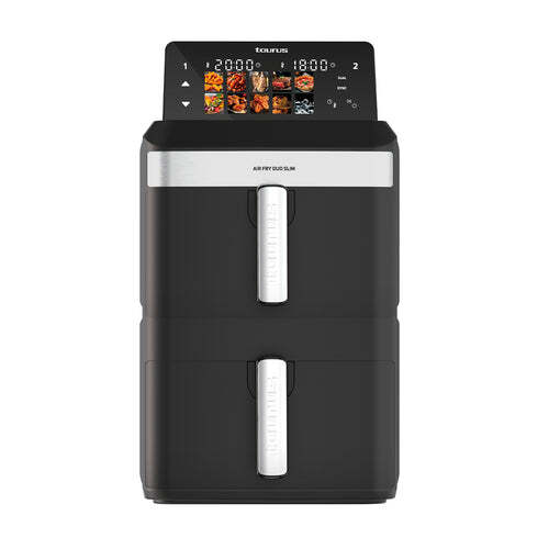 Taurus Air Duo Slim 973002000, 13L, 2800W, air fryer, Black