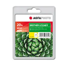 AGFAPHOTO LC-1240Y bl&auml;ckpatron, 10 ml, gul