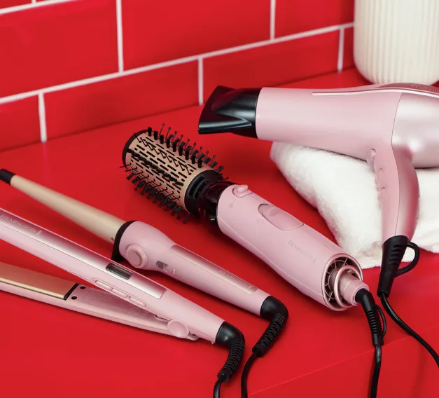 Remington Coconut Smooth AS5901 varmluftsborste, rosa